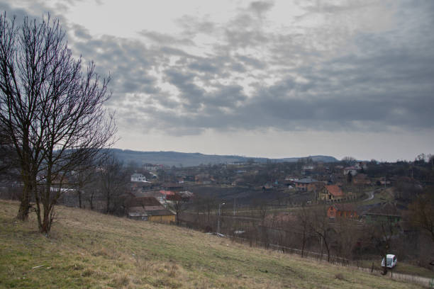 istock Milas locality from Bistrita, ROMANIA, 2021, panoramivc  view 1319498091