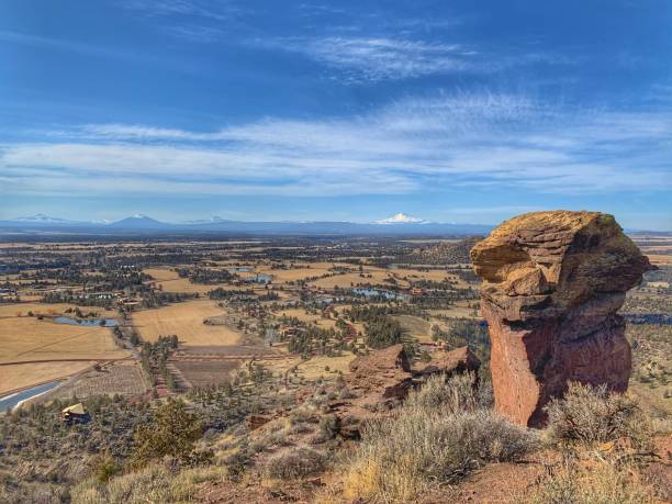 Monkey face rock at Smith Rock State Park, Terrebonne, Oregon