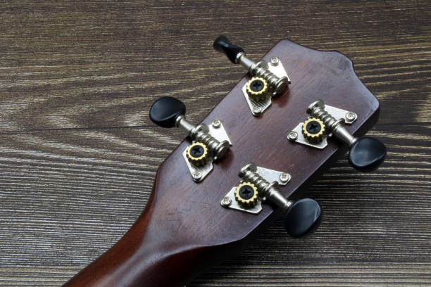 istock Pegbox of a ukulele 1319519436