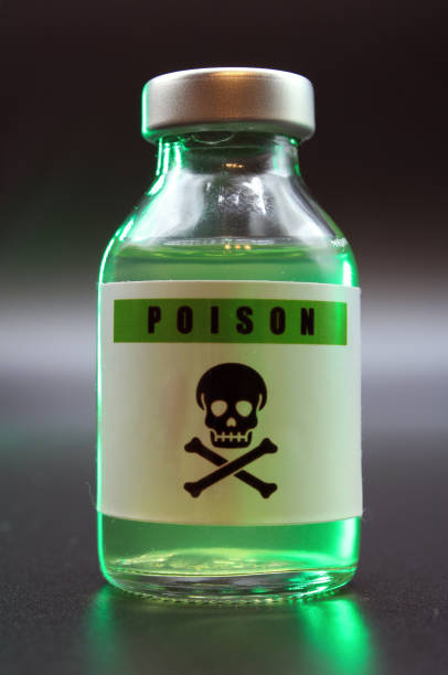 istock Poison bottle with a skull 1319519462
