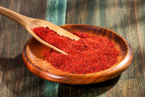 Red annatto seeds powder - Bixa orellana