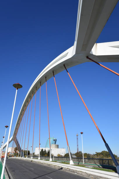 istock Barqueta Bridge, Sevilla, Spain, Europe 1319530485