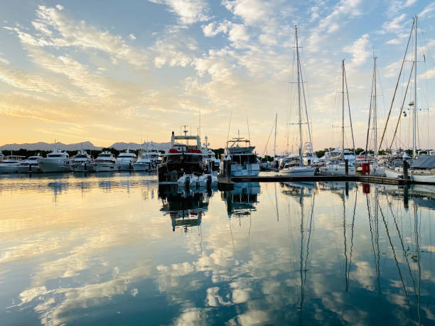 istock Port Douglas Marina at Sunset 1319550818