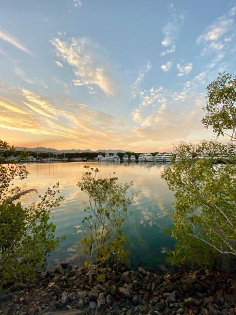 istock Sunset on the River - Port Douglas 1319550854