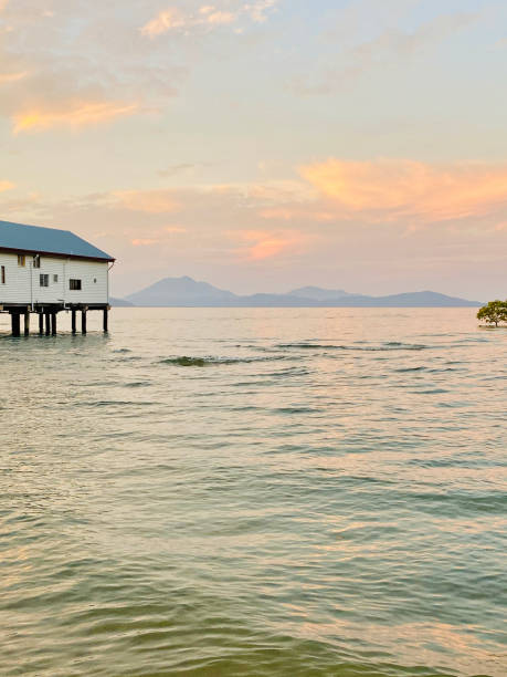 istock The Old Sugar Wharf at Sunset - Port Douglas 1319550873