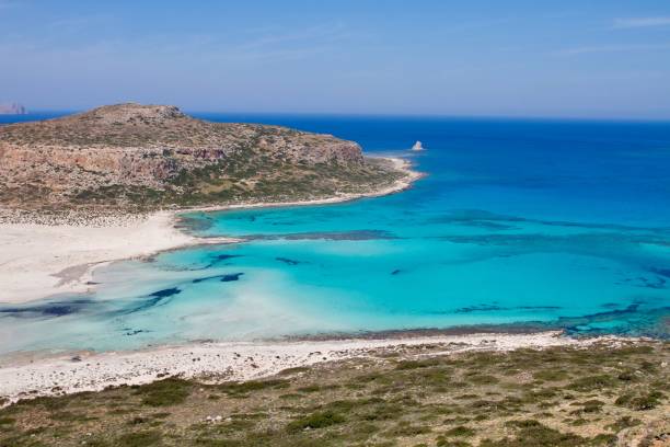 istock Balos beach lagoon in crete, Greece 1319558449