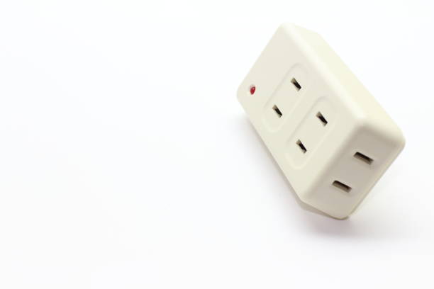 istock Power strip with 3 outlets 1319562371