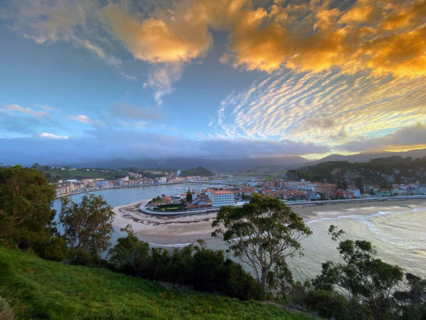 istock Panoramic view of Ribadesella 1319566643