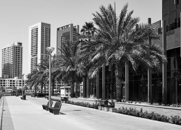 fragment of the architectural landscape in Dubai