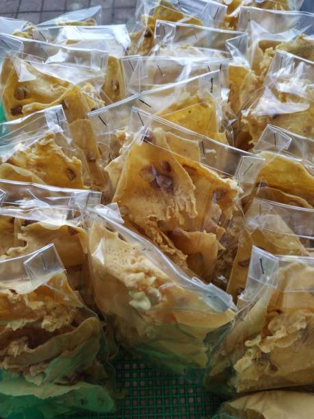 istock Indonesian traditional snacks rempeyek. 1319577201