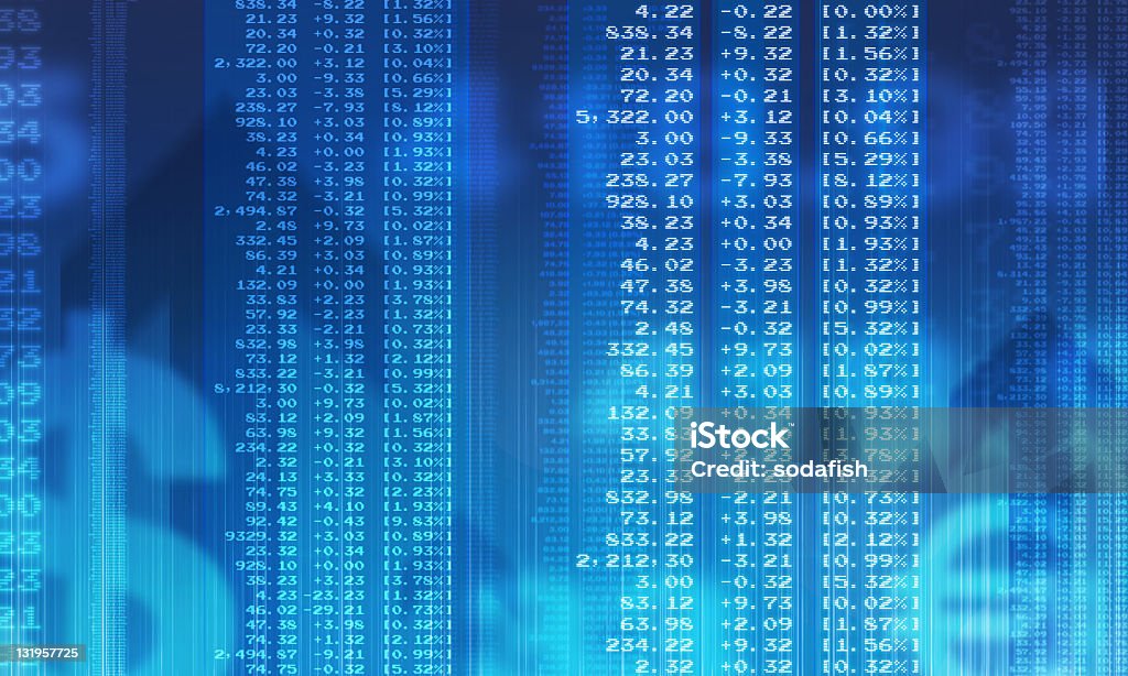 Cifras financieras - Foto de stock de Cifras financieras libre de derechos