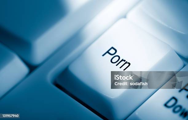 Porn Stock Photo - Download Image Now - Pornography, Computer, Blue