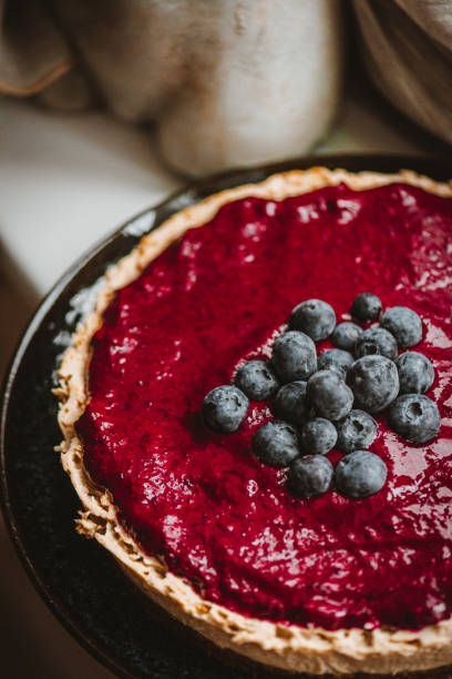 istock Homemade, Raw Vegan Blueberry Cheesecake 1319582854