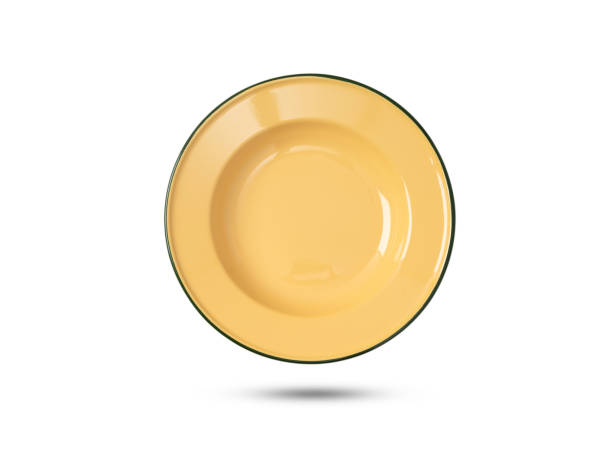 istock Thailand vintage ceramic dish on isolated white background 1319596110