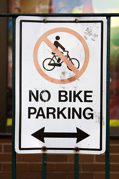 istock Bike parking not allowed 131959667