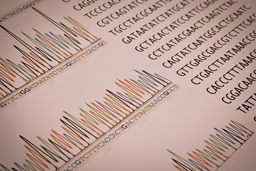A data for DNA sequence