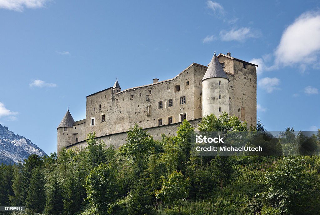 Castle Naudersberg, Österreich - Lizenzfrei Bundesland Tirol Stock-Foto