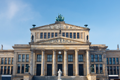 The Concert Hall in Berlin at Gendarmenmarkt.