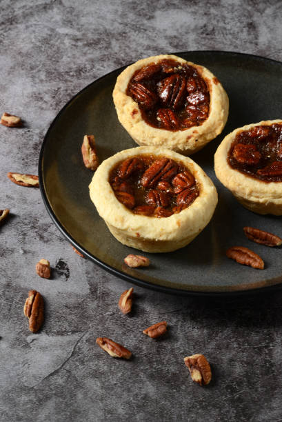 istock plate of pecan butter tarts 1319608052