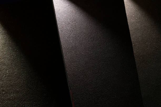 istock wall, lighting. Light and shadow, texture background. Modern interiors, dark room, beautiful shadows 1319611138