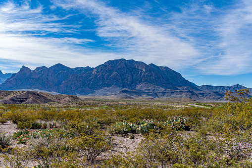 Mountains in Big Bend National Park