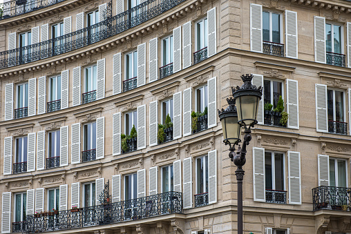 Parisian traditional building