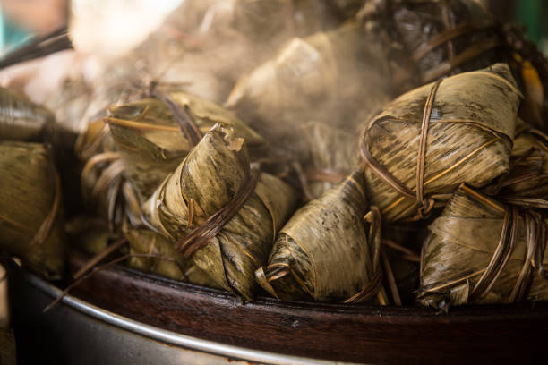istock Sticky Rice Snack Street Food 1319641821