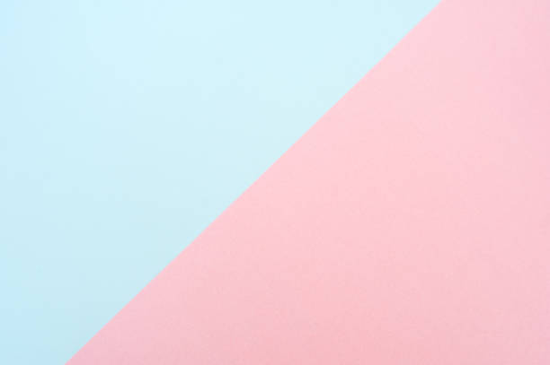istock Blue and pink paper background 1319644669