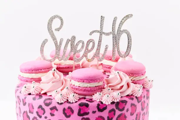 Photo of Sweet sixteen birthday cake