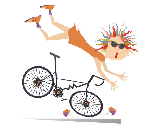 166 Funny Bike Crash Stock Photos, Pictures & Royalty-Free Images - iStock