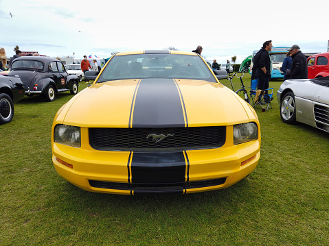 Eastbourne - UK, May 23, 2021: Magnificent Classic Car Show at Eastbourne , UK