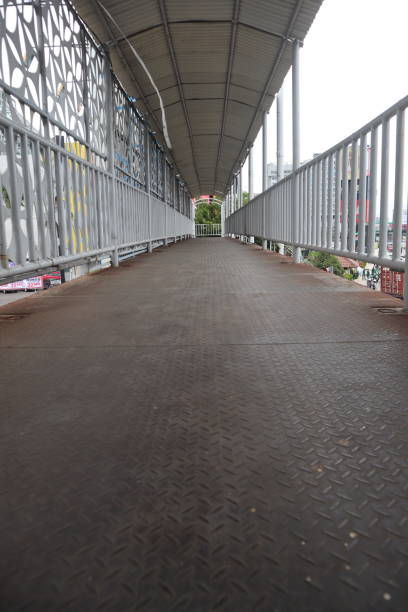 istock Pedestrian Bridge during the Corona virus 1319654568