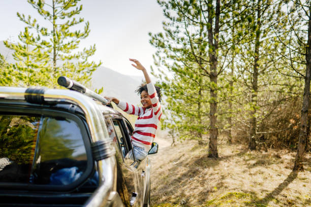 istock Excited for the forthcoming road trip 1319658227