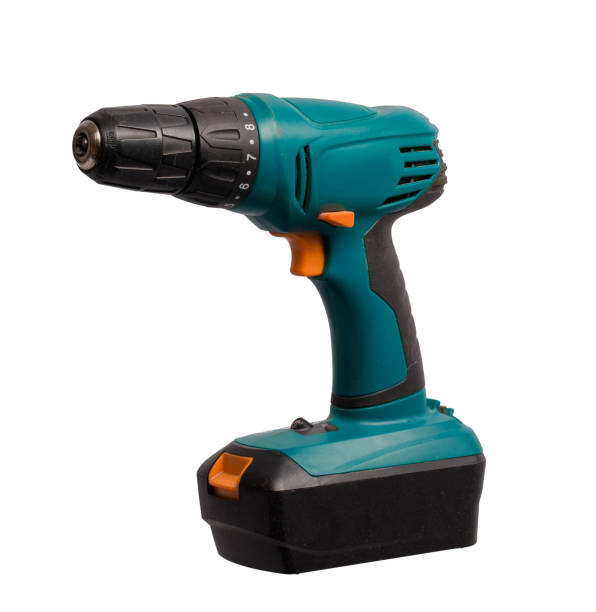 istock used cordless screwdriver on white isolated background 1319658956