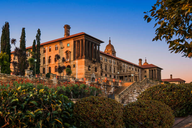 Historical Union building a national heritage site in Pretoria South Africa Historical Union building a national heritage site in Pretoria South Africa union buildings stock pictures, royalty-free photos & images