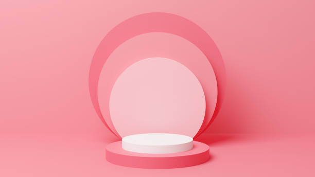istock 3D Illustration with a space for the product 1319666112