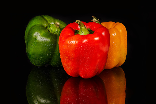 Bell peppers and their colors