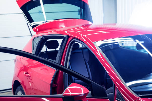 istock Disassembled car for deep dry cleaning of the interior. 1319684849