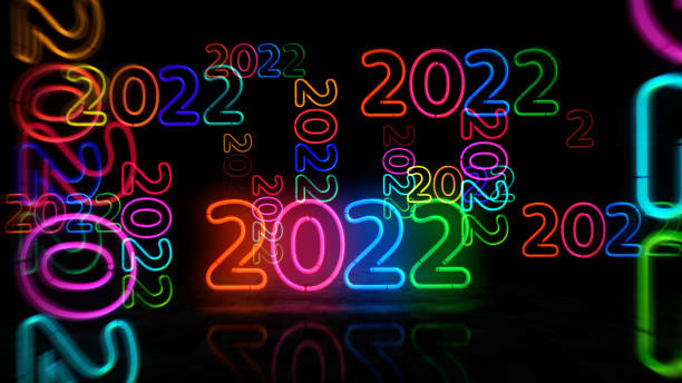 istock 2022 year symbol neon light 3d illustration 1319686551