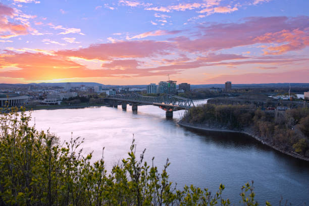istock Overlooking Gatineau at Sunset 1319689497