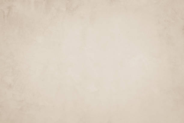istock Close Up retro plain cream color cement wall background texture for show or advertise or promote product and content on display and web design element concept. Old concrete wall texture background. 1319690964