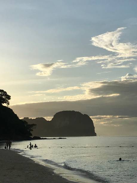istock Sunset in Thailand sea 1319707427