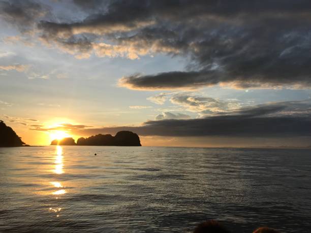 istock Sunset in Thailand sea 1319707435