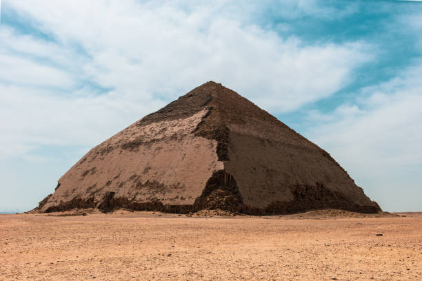 istock Sneferu's bent pyramid at Dahshur. 1319708224