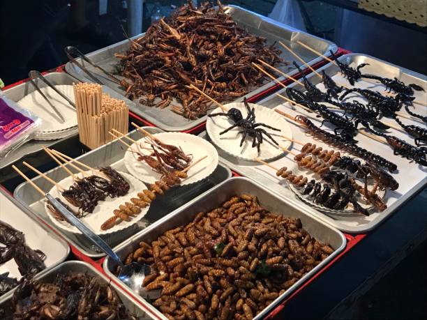 istock Insets and exotic foods in Thailand 1319708984
