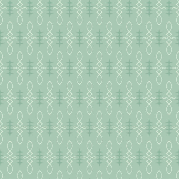 ilustrações de stock, clip art, desenhos animados e ícones de beautiful background pattern with decorative ornaments on a light green background, wallpaper. seamless pattern, texture. vector art - abstract backgrounds carpet close up