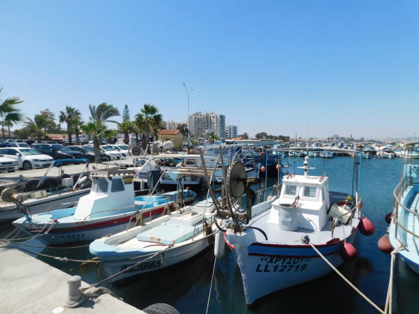Yachts and fishing boats in Larnaca port, Cyprus. Yachts and fishing boats in Larnaca port, Cyprus kyrenia photos stock pictures, royalty-free photos & images