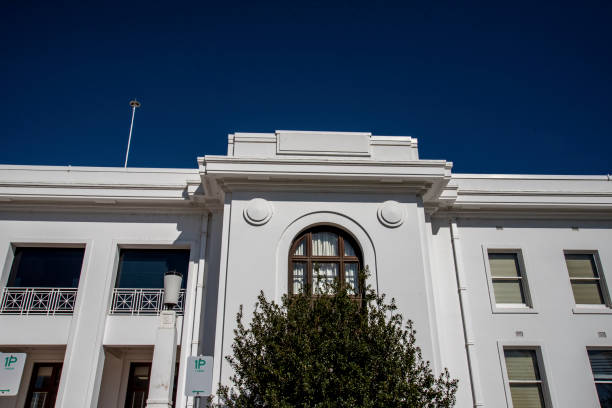 istock Front of old Parliament House, Canberra 1319728109