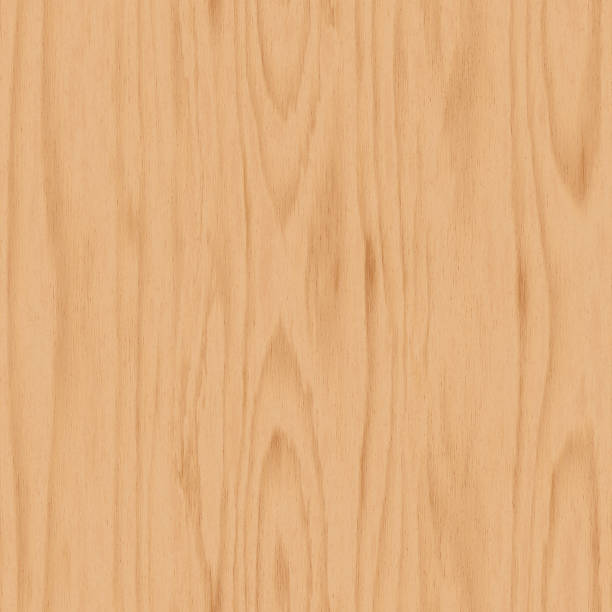seamless light wooden texture - wood grain plywood wood textured imagens e fotografias de stock