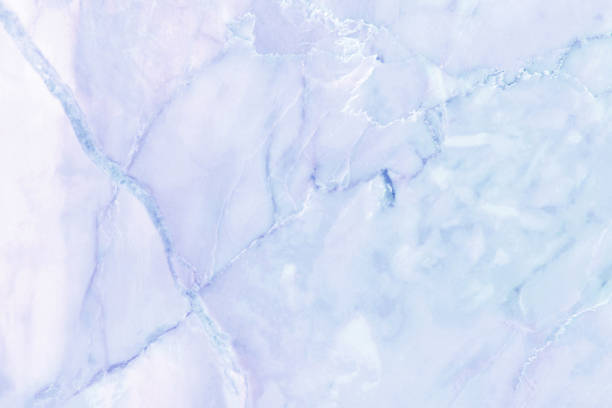 istock Blue pastel marble top-view texture background in seamless glitter pattern. 1319753026